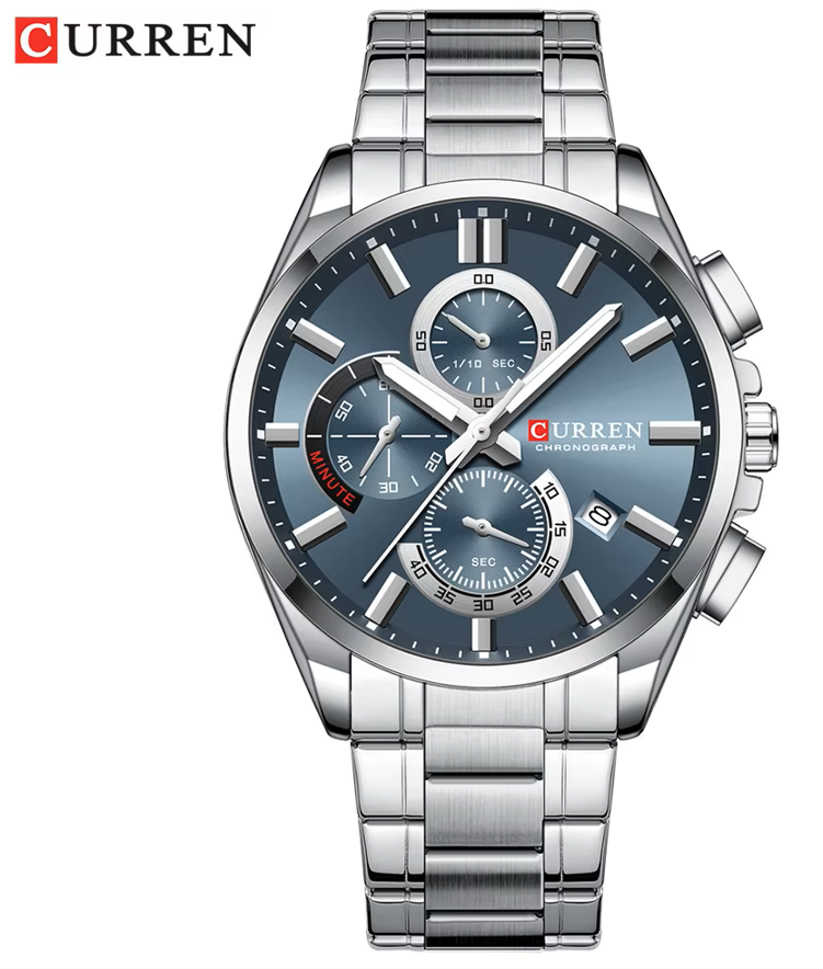Reloj Curren 8475 Cuarzo Acero inoxidabl
